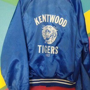 Vintage Kentwood Tigers Football Lightweight Jacket SIZE L